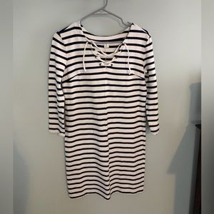 Old Navy Navy and White Nautical Dress